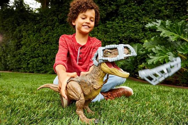 Dinozaur Interaktywna Figurka Mattel Jurassic World T-Rex Miażdżący Krok