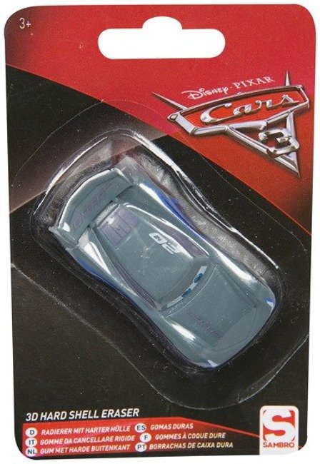 Disney Cars Auta 3 Figurka Gumka Do Ścierania Jackson Storm 