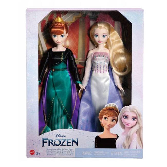 Disney Frozen Zestaw Anna i Elsa HMK51