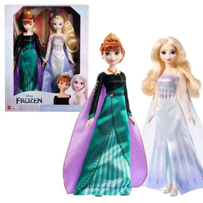 Disney Frozen Zestaw Anna i Elsa HMK51