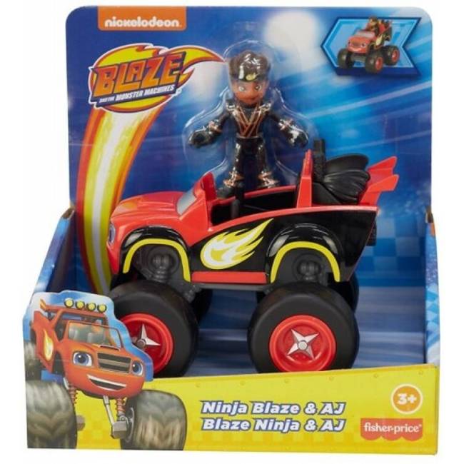 Figurka Aj i Monster Truck Ninja Blaze i Mega Maszyny