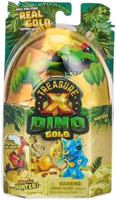 Figurka Dino Gold Łowca Dinozaurów Treasure X