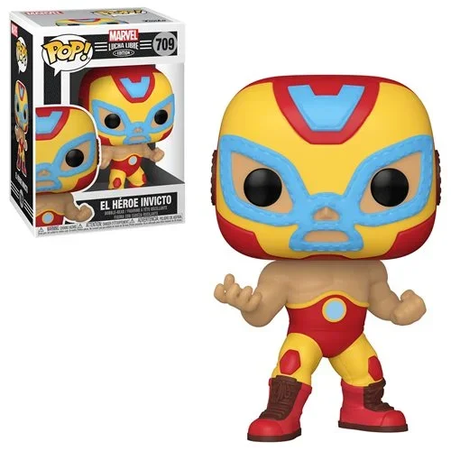Figurka Funko POP! Iron Man El Héroe Invicto - Luchadores Marvel