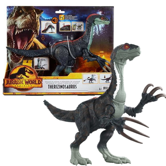 Figurka Jurassic World Megaszpon Dinozaur Therizinosaurus GWD65