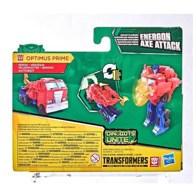 Figurka Transformers Bumblebee Cyberverse Adventures Optimus Prime 