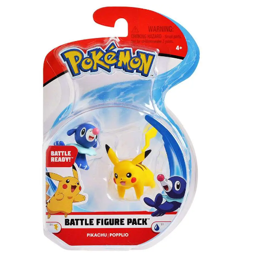 Figurka bojowa Pokemon Series 1 Pikachu i Popplio