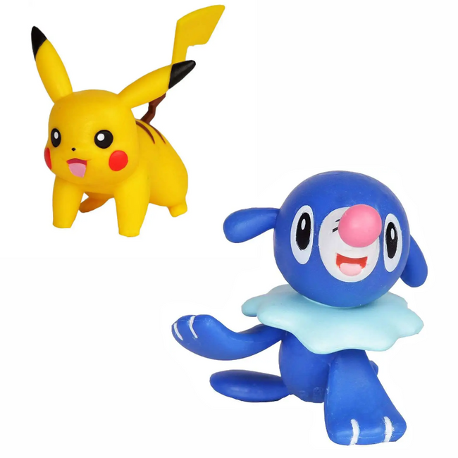 Figurka bojowa Pokemon Series 1 Pikachu i Popplio