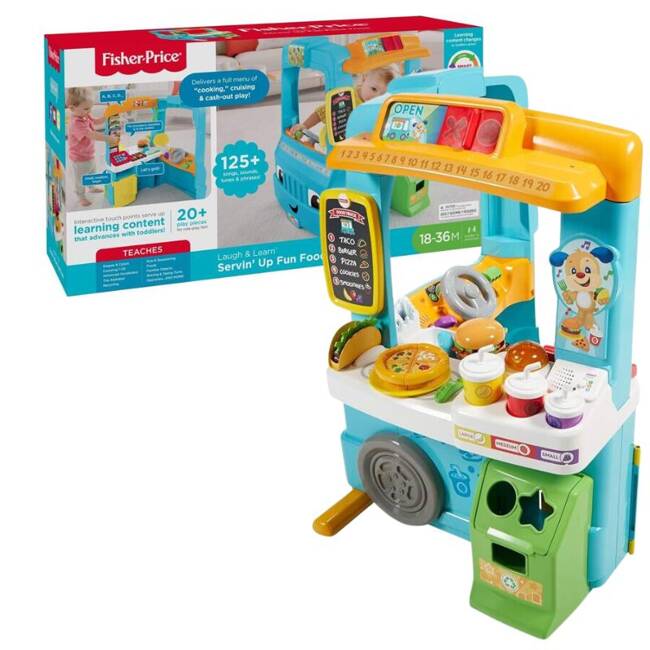 Fisher-Price Laugh&Learn Zestaw Food-Truck Kuchnia FXT91