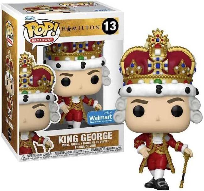 Funko Hamilton - ekskluzywna figurka winylowa King George