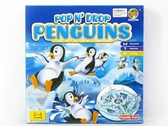 Gra Rodzinna Zimowy Chińczyk Pingwinki Na Lodzie