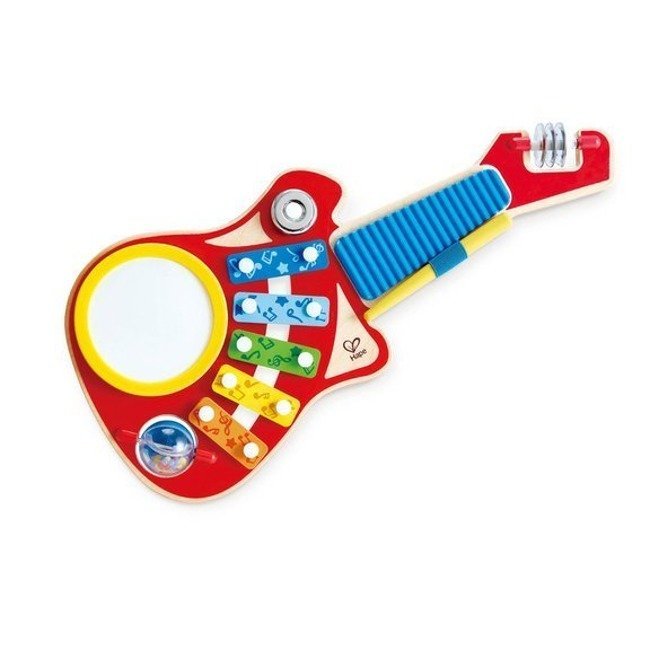 Hape Drewniana Gitara 6w1 Twórca Muzyki