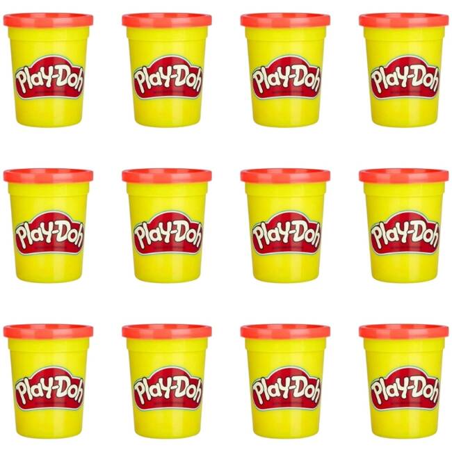 Hasbro Ciastolina Play-Doh Zestaw 12 tub Czerwony