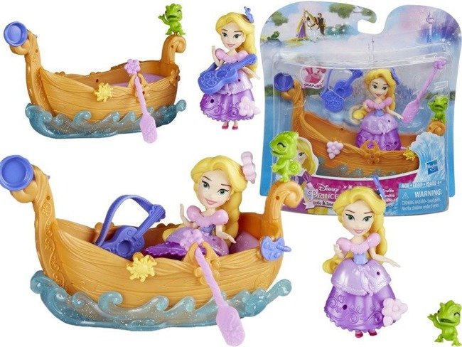Hasbro Disney Księżniczki Lalka Roszpunka Na Łódce