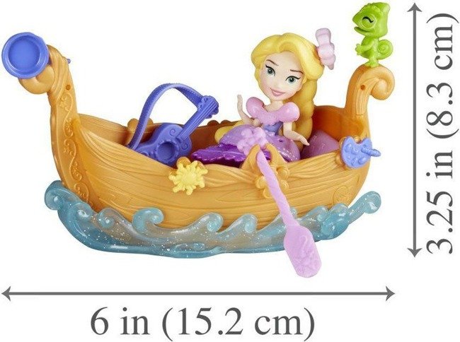 Hasbro Disney Księżniczki Lalka Roszpunka Na Łódce