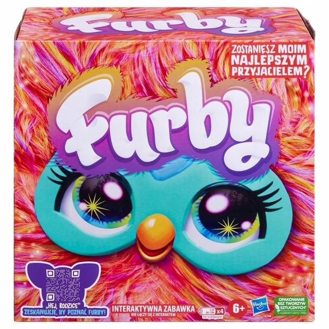 Hasbro Furby Koralowa Maskotka Interaktywna