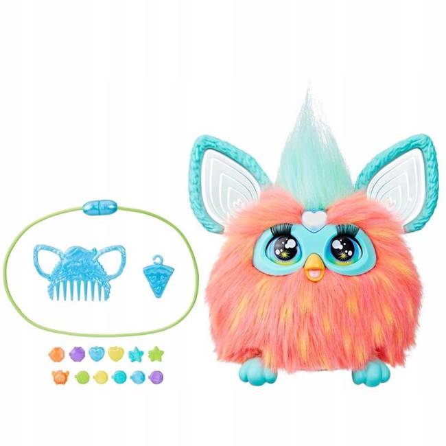 Hasbro Furby Koralowa Maskotka Interaktywna