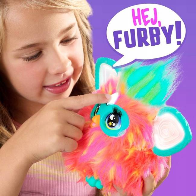 Hasbro Furby Koralowa Maskotka Interaktywna