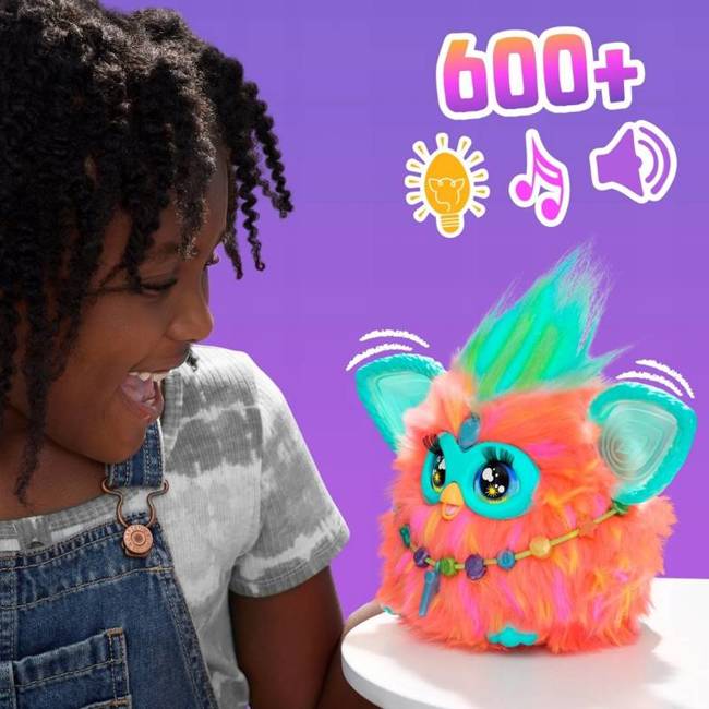 Hasbro Furby Koralowa Maskotka Interaktywna