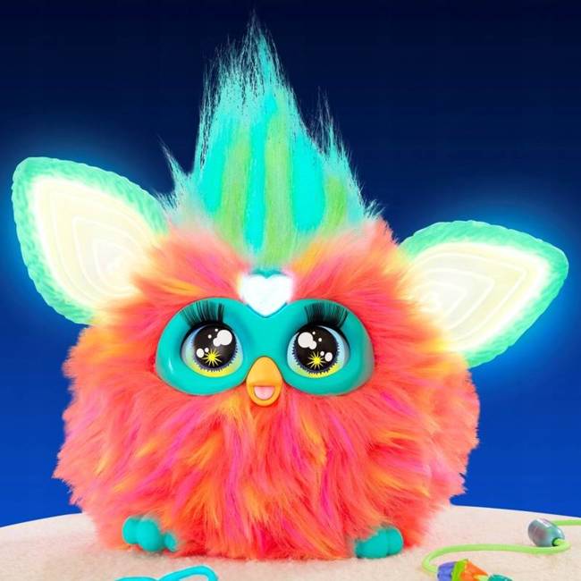 Hasbro Furby Koralowa Maskotka Interaktywna