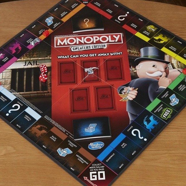 Hasbro Gra Monopoly Dla Oszustów Cheaters 