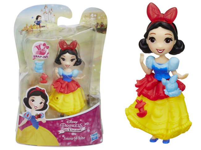 Hasbro Królewna Śnieżka Disney Księżniczki Laleczka Figurka Snap Ins