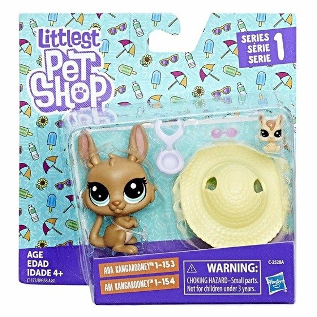 Hasbro Littlest Pet Shop Para Zwierzaków 2-Pak - Ada i Abi Kangarooney