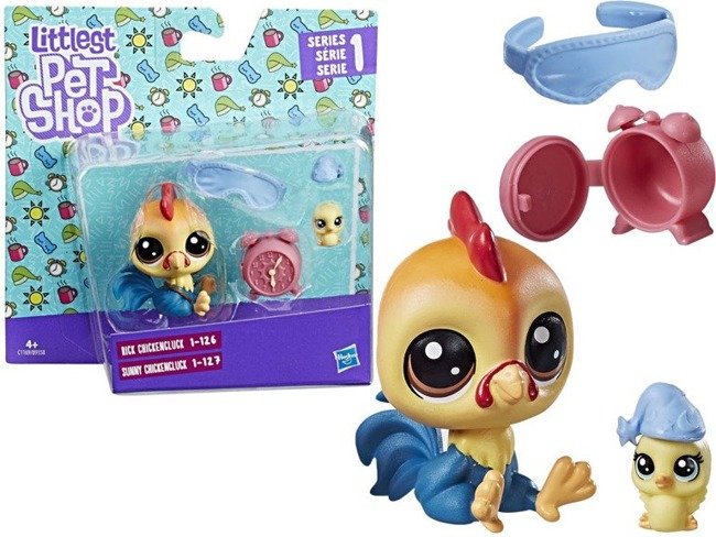 Hasbro Littlest Pet Shop Para Zwierzaków 2-Pak - Rick i Sunny Chickenluck