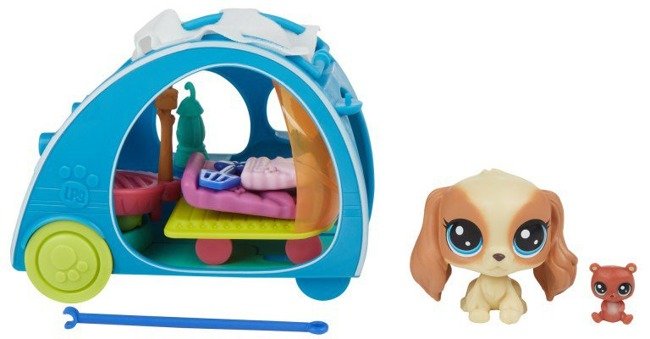 Hasbro Littlest Pet Shop Zwierzakowe Miejsca - Kamper