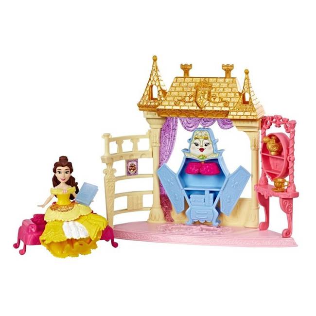 Hasbro Mini Laleczka Księżniczka Bella Domek Zestaw Do Zabawy