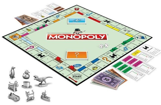 Hasbro Monopoly Gra Planszowa Strategiczna Nowe Pionki