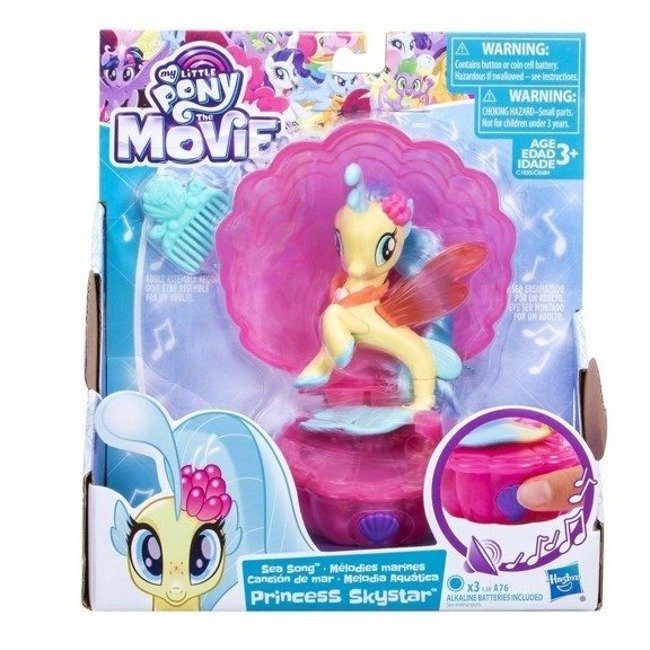 Hasbro My Little Pony Kolorowy Kucyk Syrenka z Dźwiękiem