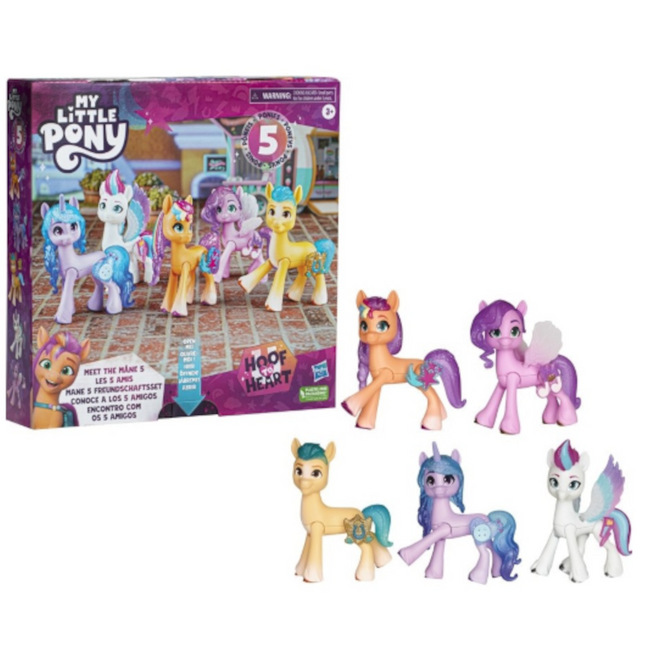 Hasbro My Little Pony kolekcja 5 kucyków 