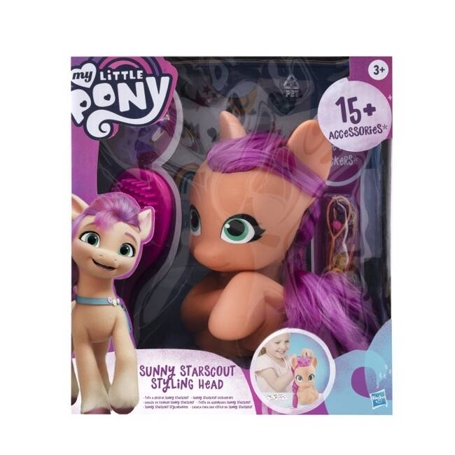 Hasbro My Little Pony kucyk Sunny Starscout Głowa do Czesania  1684805