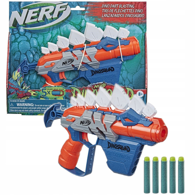 Hasbro Nerf Dinosquad Stego-Smash Dart-Blaster f0805