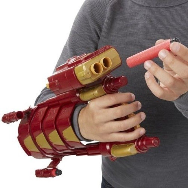 Hasbro Nerf Iron Man Rękawica z Wyrzutnią 