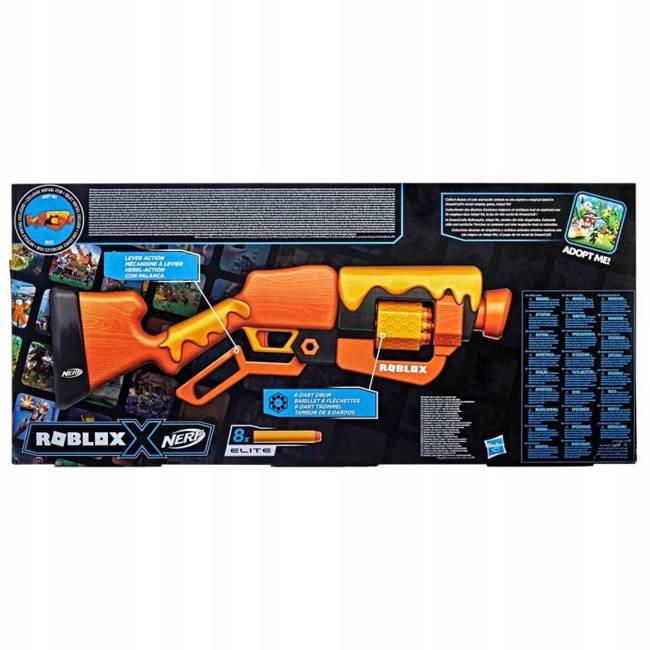 Hasbro Nerf Wyrzutnia Roblox Adopt Me BEES!