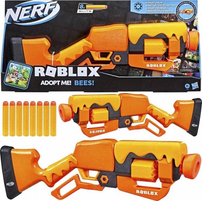 Hasbro Nerf Wyrzutnia Roblox Adopt Me BEES!