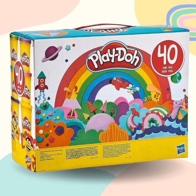 Hasbro Play Doh Ciastolina 40pak - Mega Zestaw Kreatywny!