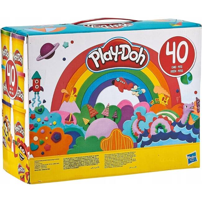 Hasbro Play Doh Ciastolina 40pak - Mega Zestaw Kreatywny!