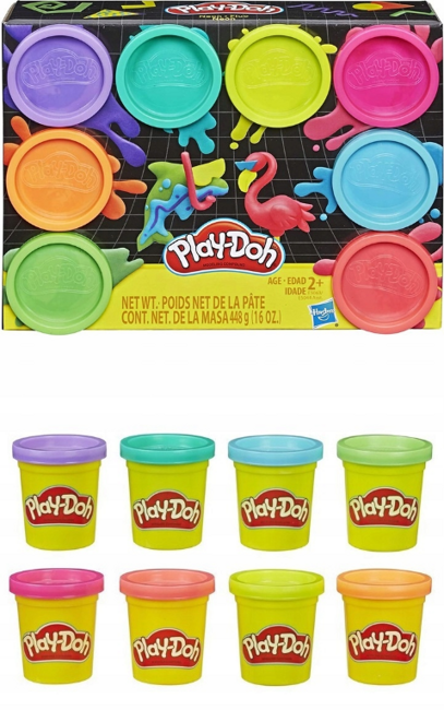 Hasbro Play Doh Ciastolina 8 Kolorów 448g