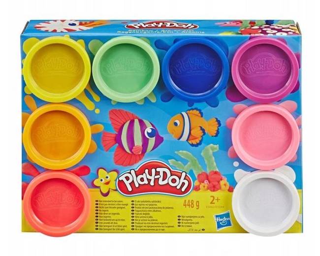 Hasbro Play Doh Ciastolina 8 Kolorów 448g