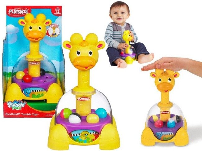 Hasbro Playskool  Bączek z kulkami żyrafka