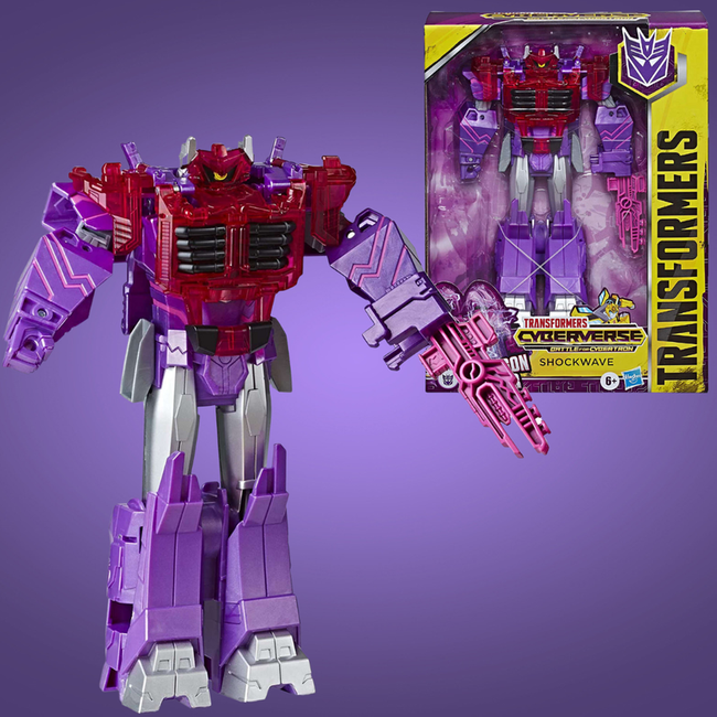 Hasbro Transformers Action Attackers Ultimate Shockwave