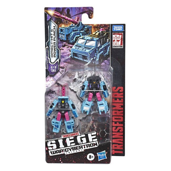 Hasbro Transformers Siege Micromaster WFC-S47 Decepticon Battle Squad 2Pak