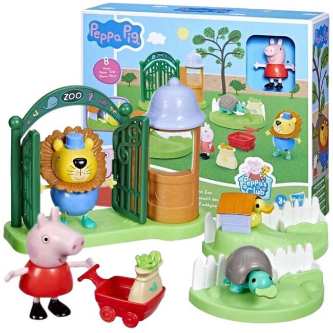 Hasbro Zestaw Świnka Peppa Dzień w Zoo F3634/F6431