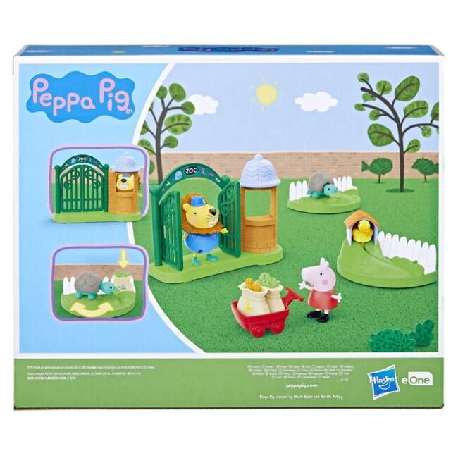 Hasbro Zestaw Świnka Peppa Dzień w Zoo F3634/F6431