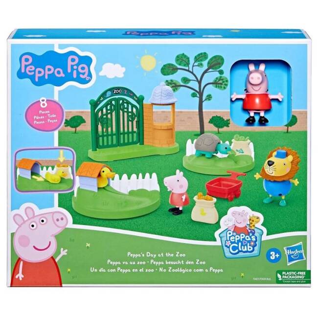 Hasbro Zestaw Świnka Peppa Dzień w Zoo F3634/F6431