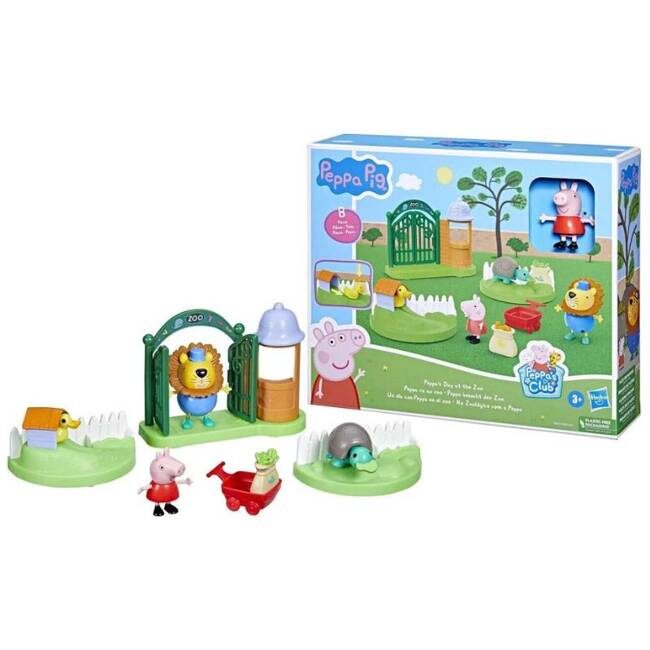 Hasbro Zestaw Świnka Peppa Dzień w Zoo F3634/F6431