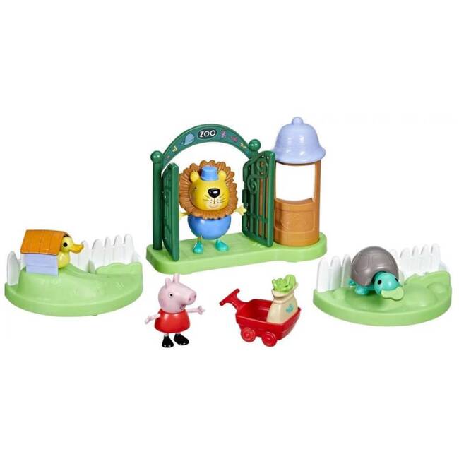 Hasbro Zestaw Świnka Peppa Dzień w Zoo F3634/F6431