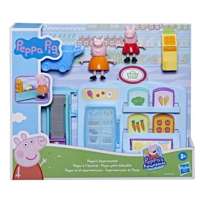 Hasbro Zestaw Świnka Peppa Przygoda w Supermarkecie